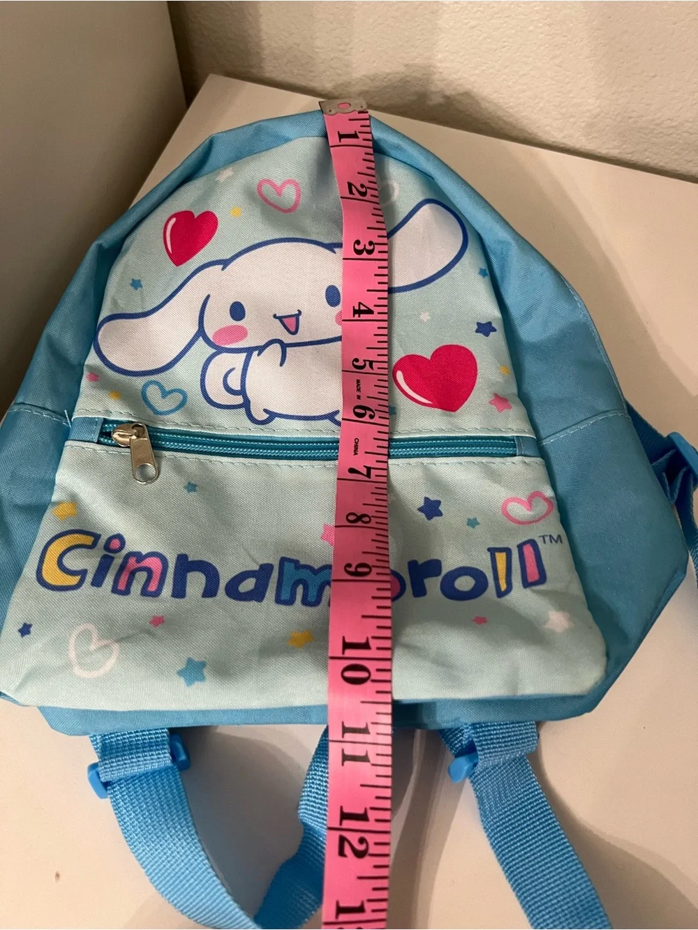Sanrio Cinnamoroll Light Blue Kids mini Backpack, Set - 3 Piece